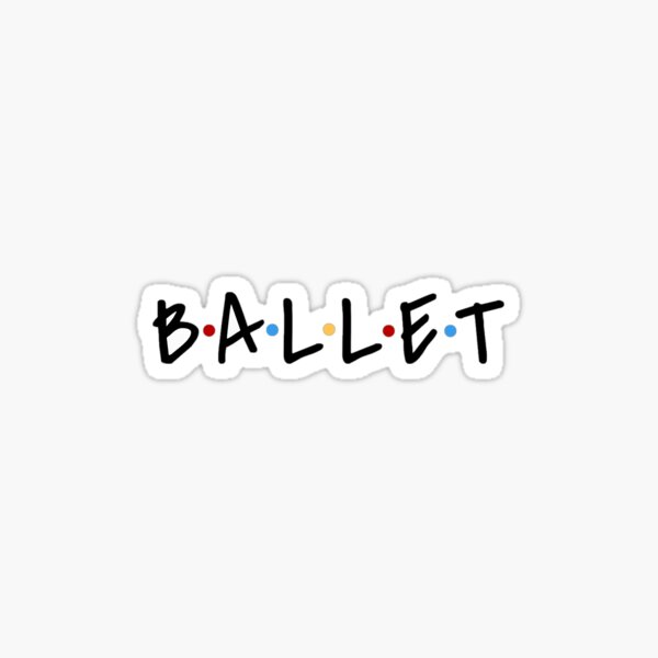 Ballet Sticker
