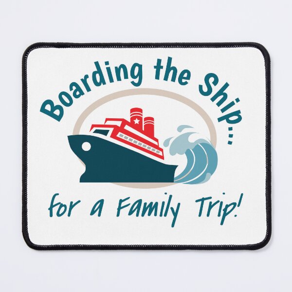 Item preview, Boarding the Ship for a Family Trip designed and sold by ArtDoor54.