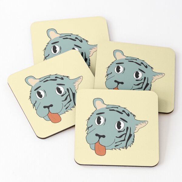 Item preview, Cute cartoon tiger in retro style designed and sold by SaturnO27.