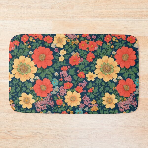 Item preview, Colorful Vintage Wildflowers Art designed and sold by capefox.