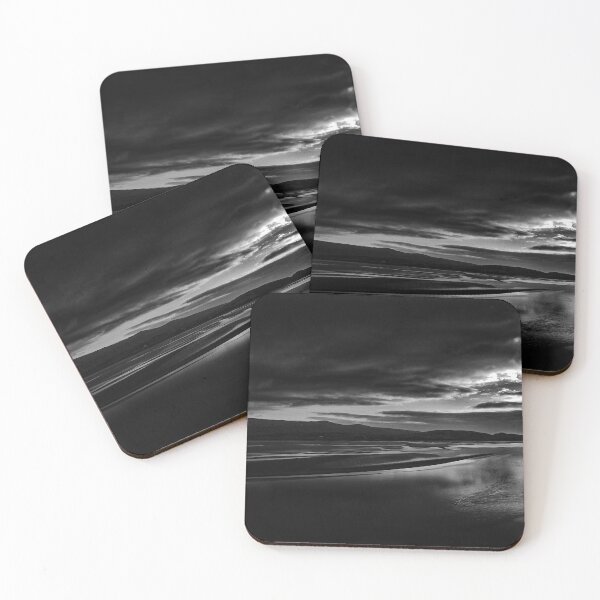 Item preview, Dwyryd estuary, winter afternoon, mono dark edit designed and sold by paulboizot.