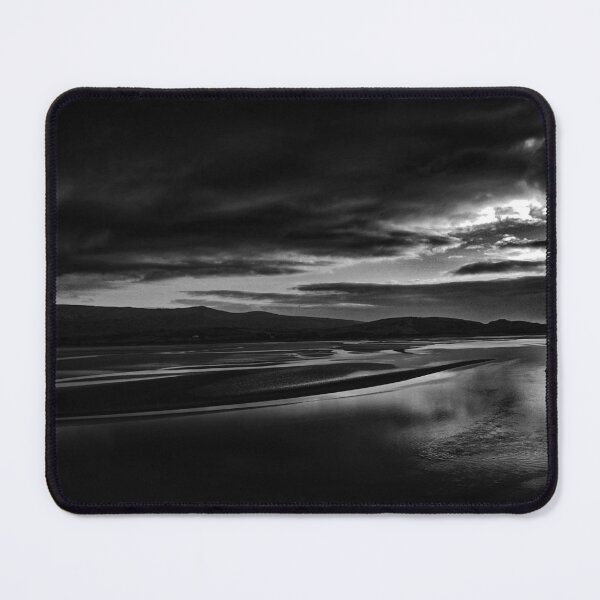 Item preview, Dwyryd estuary, winter afternoon, mono dark edit designed and sold by paulboizot.