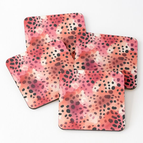Item preview, Warm colors Animal Print watercolor pattern designed and sold by DaisyMarroquin.