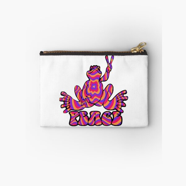 Item preview, Pink, Purple, Orange Wavey Peace Frog  designed and sold by natnat7w.