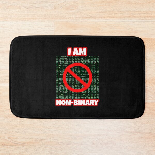 Item preview, I Am Non Binary - Funny Humor Parody Pride Shirt - Nerd Geel Binary Language of Computers. designed and sold by StylishPlatypus.
