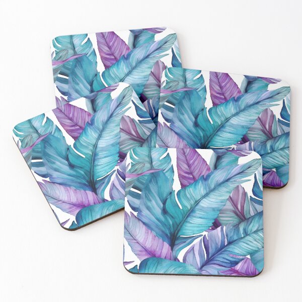 Item preview, Banana Leaves watercolor pattern designed and sold by DaisyMarroquin.