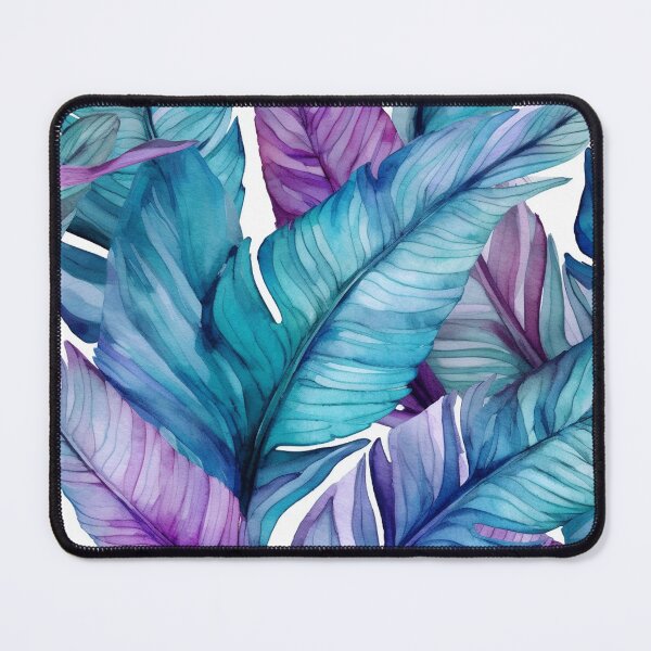 Item preview, Banana Leaves watercolor pattern designed and sold by DaisyMarroquin.