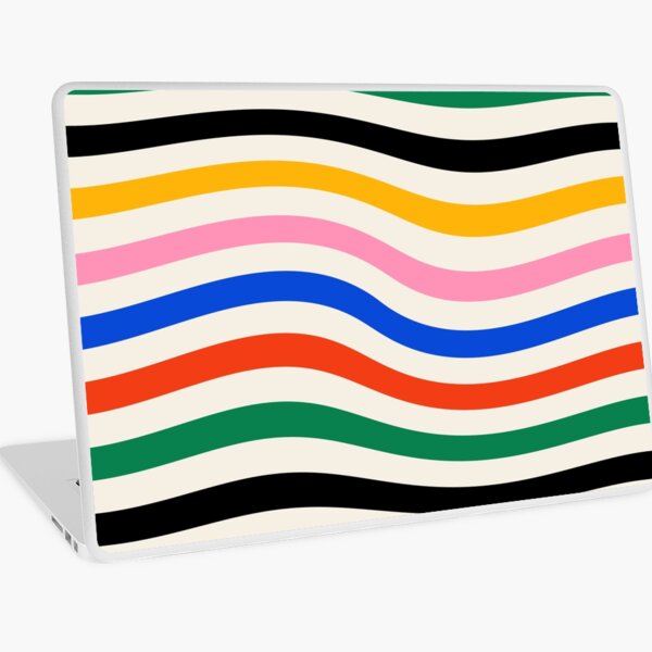 Item preview, Bauhaus Warped Lines Pattern Colorful designed and sold by ahumbleconcept.