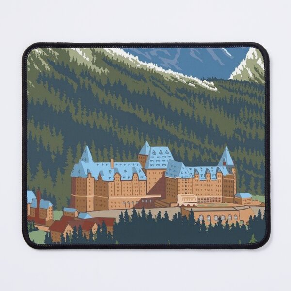 Item preview, Banff SPRINGS Hotels Poster designed and sold by sharlapinder897.