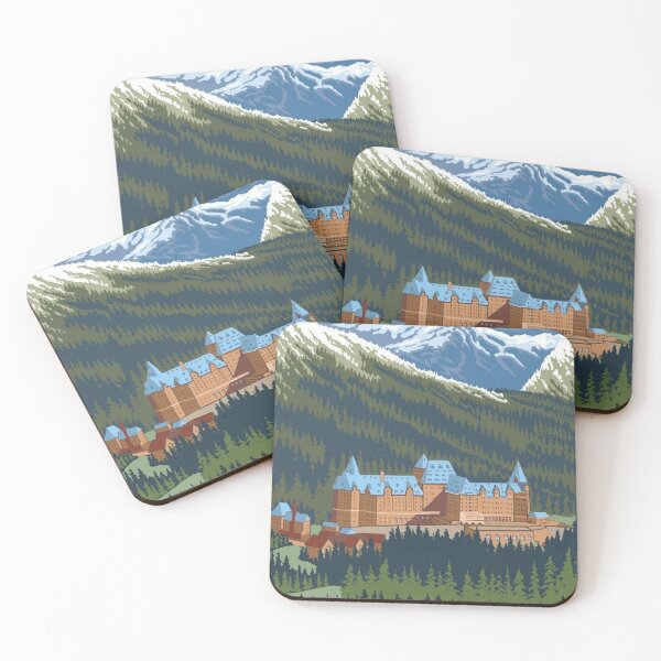Item preview, Banff SPRINGS Hotels Poster designed and sold by sharlapinder897.