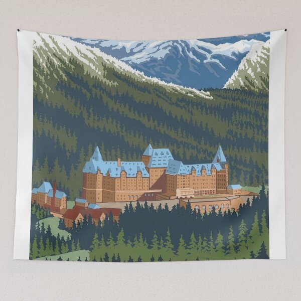 Item preview, Banff SPRINGS Hotels Poster designed and sold by sharlapinder897.