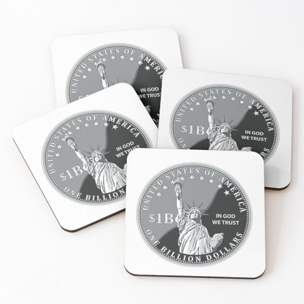 Item preview, One Billion Dollar Coin of United States of America Isolated designed and sold by patrimonio.