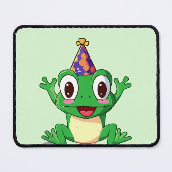 Item preview, Frog in Birthday Hat designed and sold by FlowFlex.
