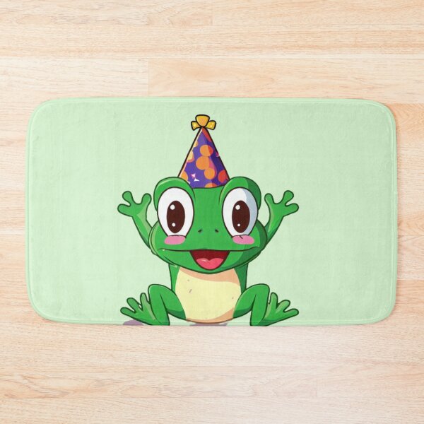 Item preview, Frog in Birthday Hat designed and sold by FlowFlex.