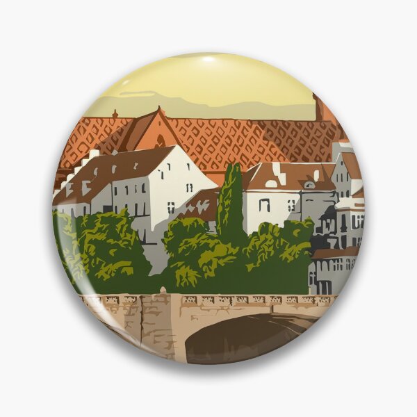 Item preview, Basel Switzerland - Vintage Poster designed and sold by sharlapinder897.