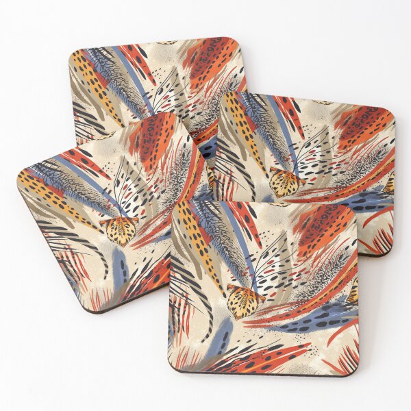 Item preview, Boho tribal animal print pattern designed and sold by DaisyMarroquin.