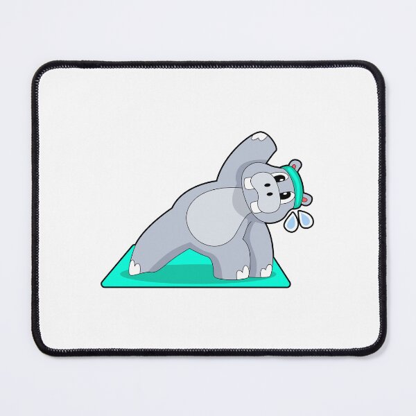 Item preview, Hippo Yoga Gymnastics designed and sold by Snabdesign84.