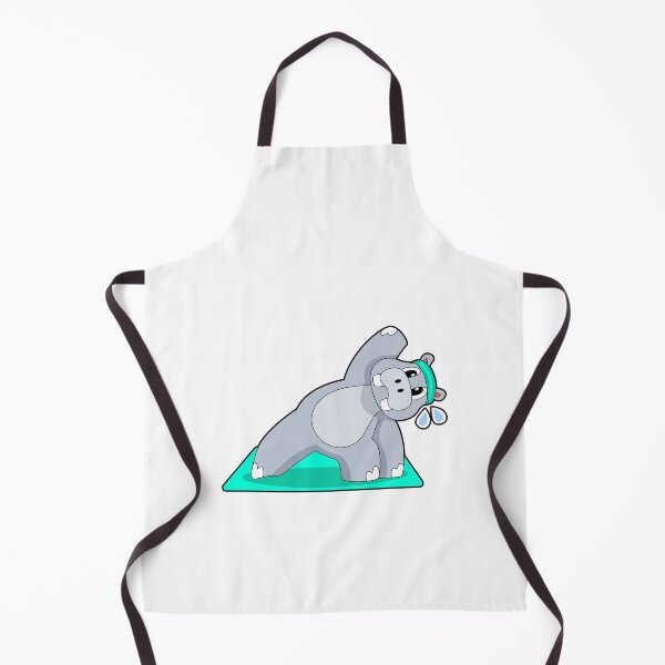Item preview, Hippo Yoga Fitness Gymnastics designed and sold by Snabdesign84.