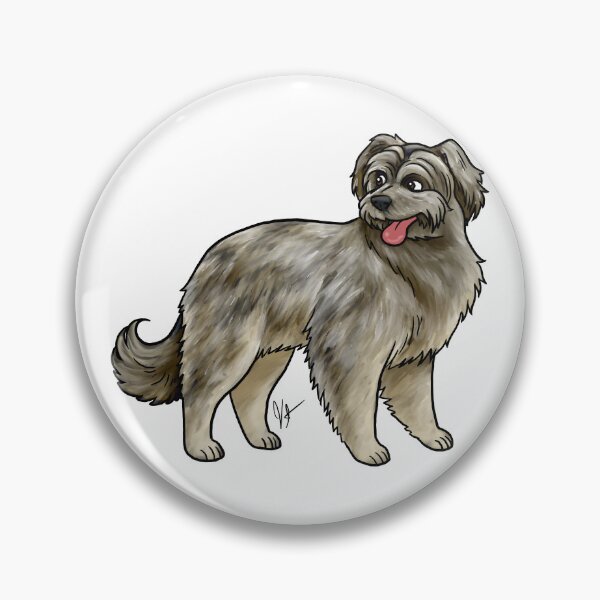 Item preview, Pyrenean Shepherd - Brindle designed and sold by Jennifer Stolzer.