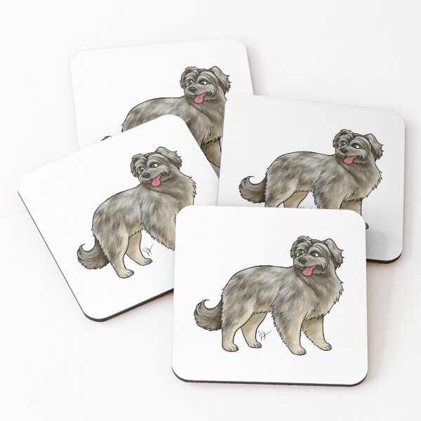 Item preview, Pyrenean Shepherd - Brindle designed and sold by Jennifer Stolzer.