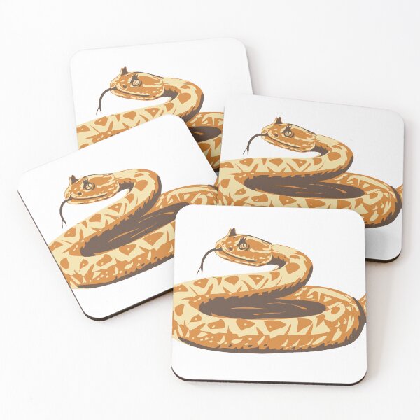 Item preview, Western Diamondback Rattlesnake Curled Up WPA Poster Art designed and sold by patrimonio.
