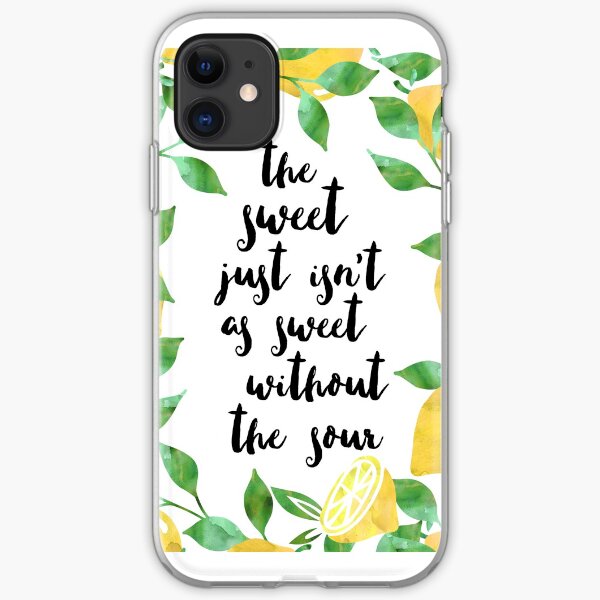 Sweet and Sour iPhone Soft Case