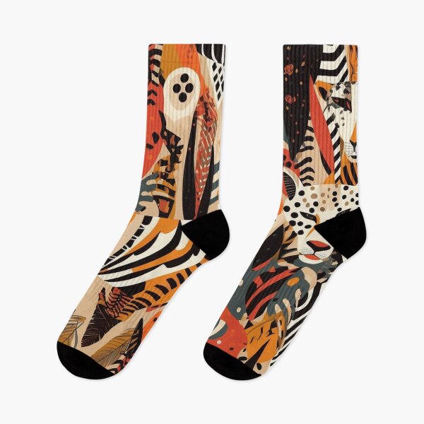 Item preview, Boho Brown tribal animal print pattern designed and sold by DaisyMarroquin.