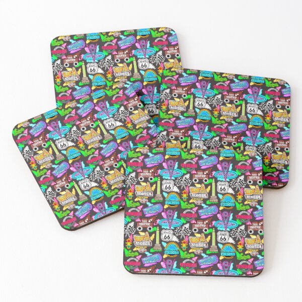 Item preview, Neon Radiator Springs designed and sold by Rainbows Galore.