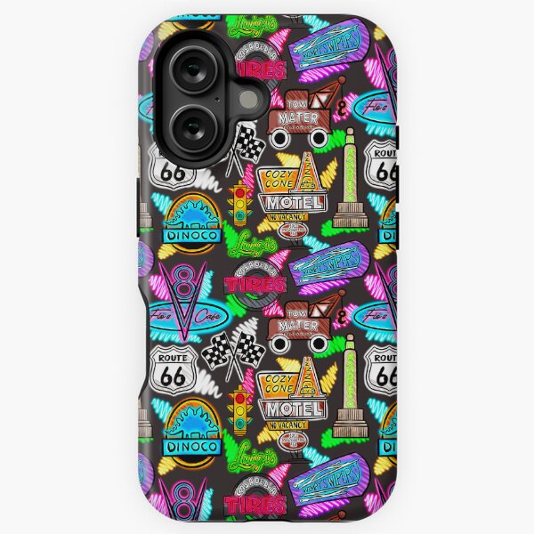 Item preview, Neon Radiator Springs designed and sold by Rainbows Galore.