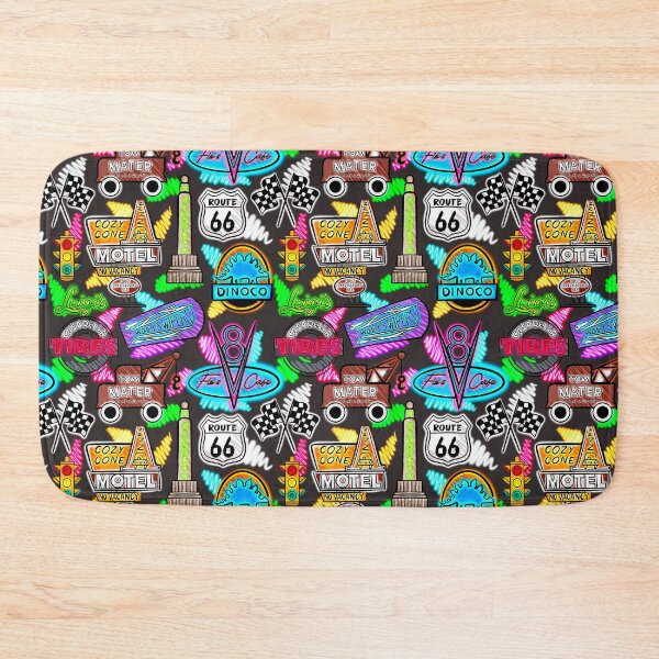 Item preview, Neon Radiator Springs designed and sold by Rainbows Galore.