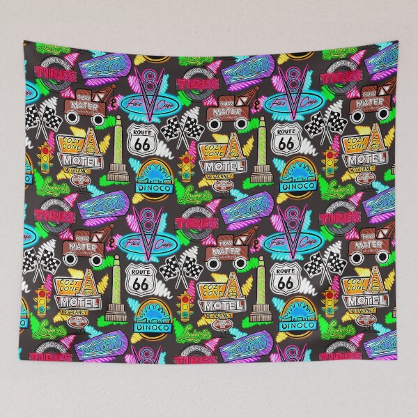 Item preview, Neon Radiator Springs designed and sold by Rainbows Galore.
