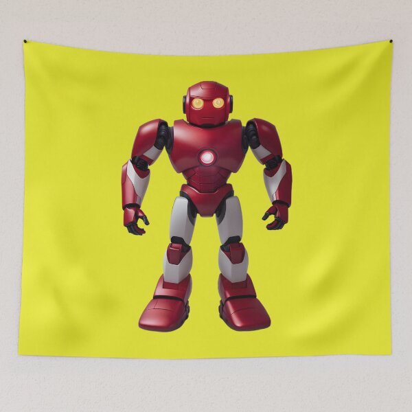 Item preview, Red Robot - Awesome T-shirt and Accessories Design designed and sold by Mementium.