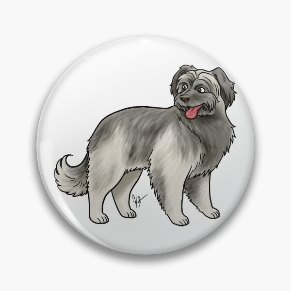 Item preview, Pyrenean Shepherd - Gray designed and sold by Jennifer Stolzer.