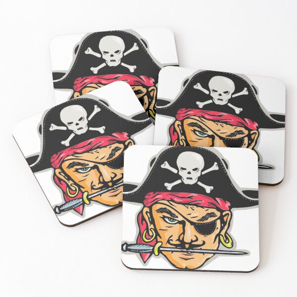 Item preview, Carribbean Pirate sticker designed and sold by tqueen.