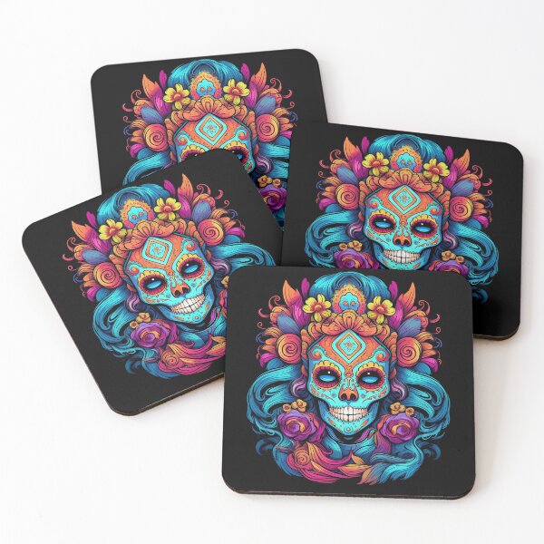 Artikelvorschau, Mexican Sugar Skull #26 entworfen und verkauft von CoutureCrypt.