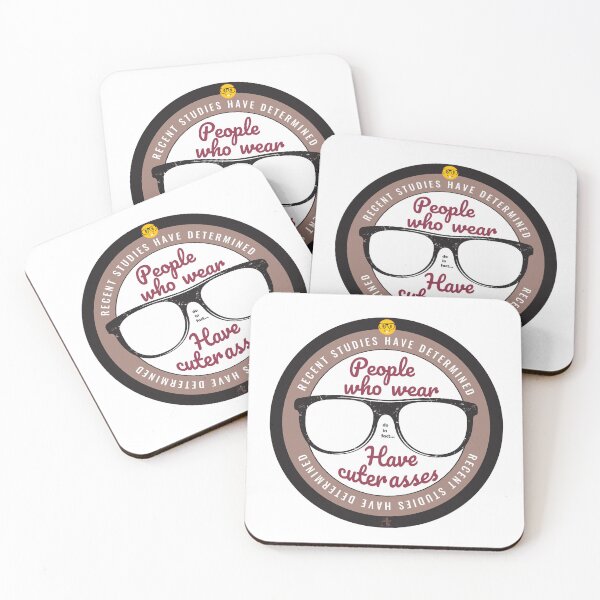 Item preview, People who wear Glasses have Cuter Asses designed and sold by ArtDoor54.