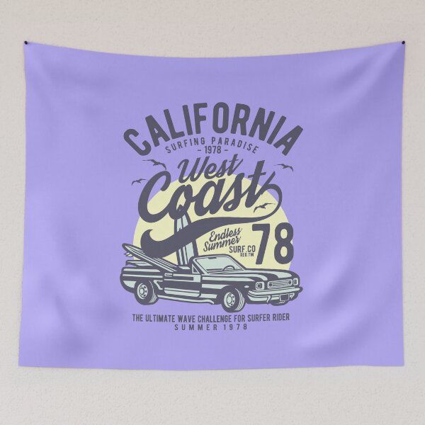 Item preview, California Surfing Paradise 1978 - West Coast Endless Summer designed and sold by flipper42.