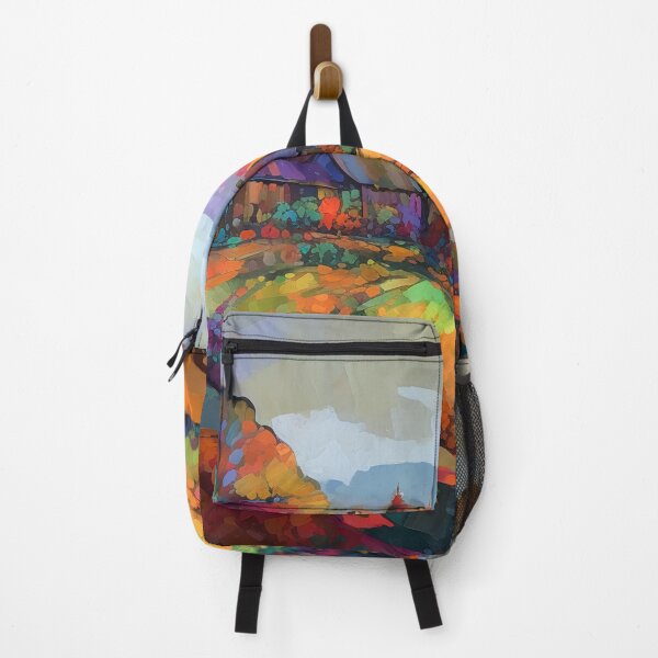 Item preview, Countryside village at sunset 3 designed and sold by Art by Lilia.