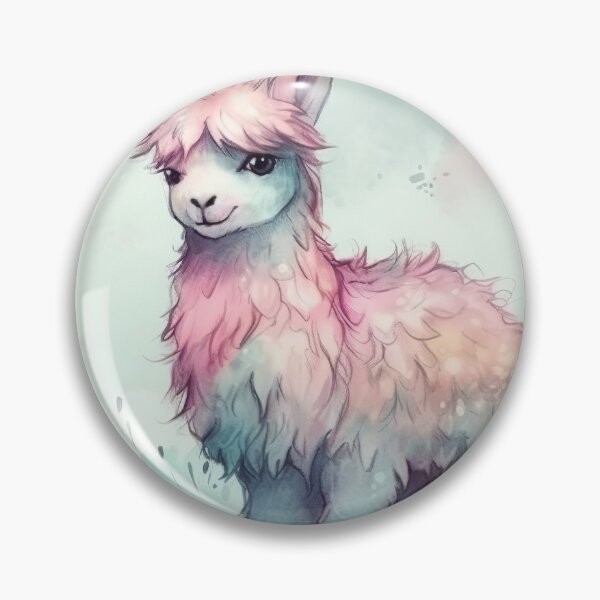 Item preview, Happy, cotton candy baby alpaca designed and sold by Kitzzeh.