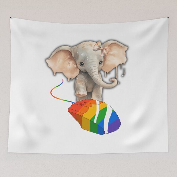Item preview, Elephant and Mouse designed and sold by MironEX.