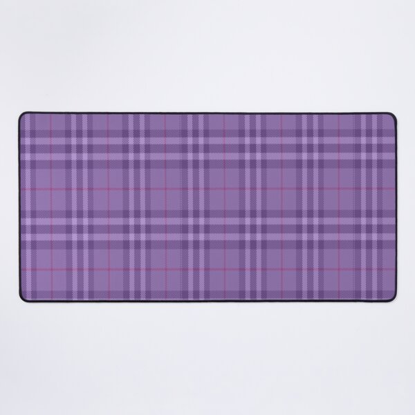 Item preview, New Year Scotland Hogmanay Tartan Lilac designed and sold by Threads & Fabrics.