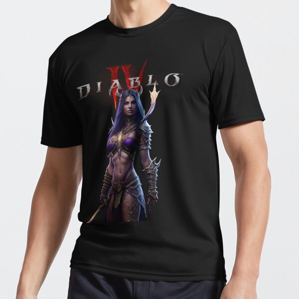 Diablo IV Black Baseball Jersey / M