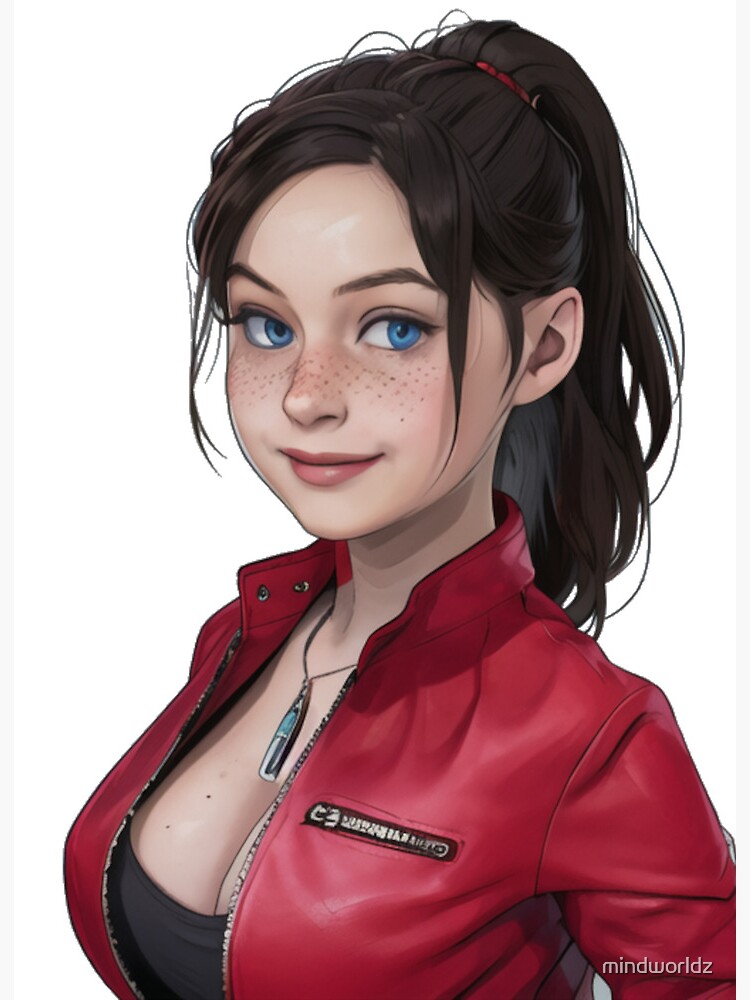 Claire Redfield Resident Evil Art Board Print for Sale by Termile