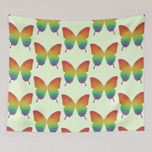 Item preview, Rainbow Pride Butterfly designed and sold by Abyssalbee.