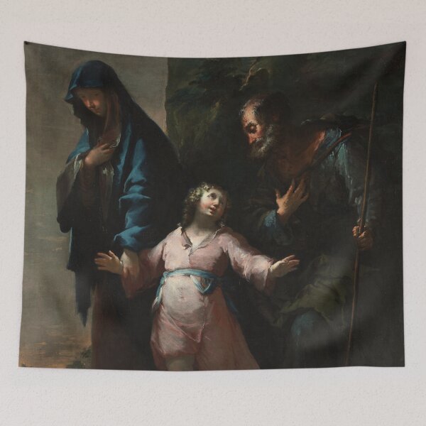 Item preview, Return to Nazareth | Francesco Conti | 1735 Baroque Biblical Art designed and sold by CJET.