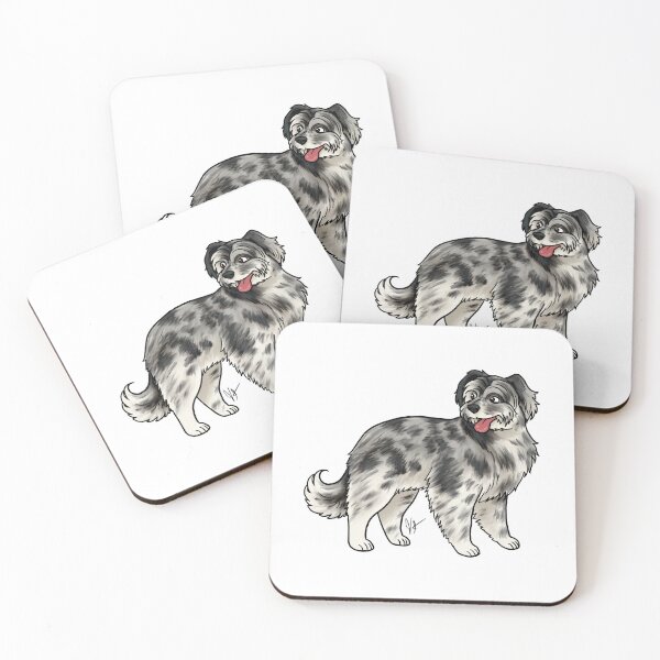 Item preview, Pyrenean Shepherd - Merle designed and sold by Jennifer Stolzer.