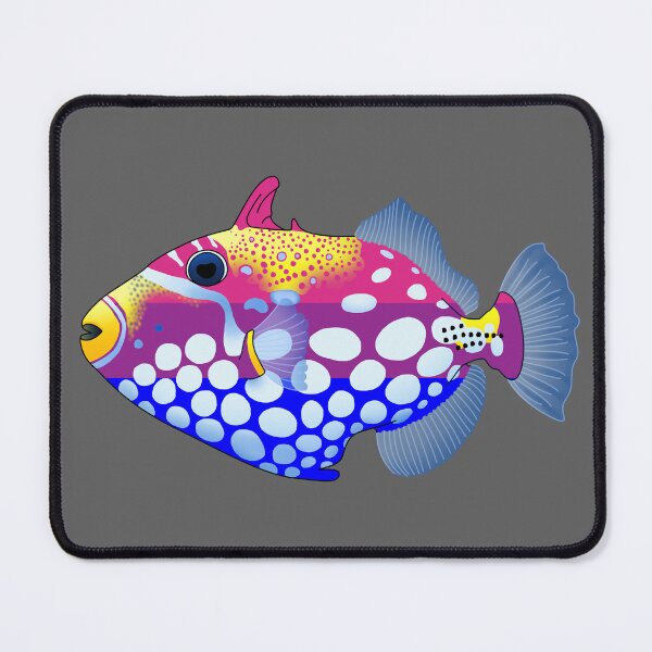 Item preview, Bisexual Clown Triggerfish designed and sold by Zia Frazier.