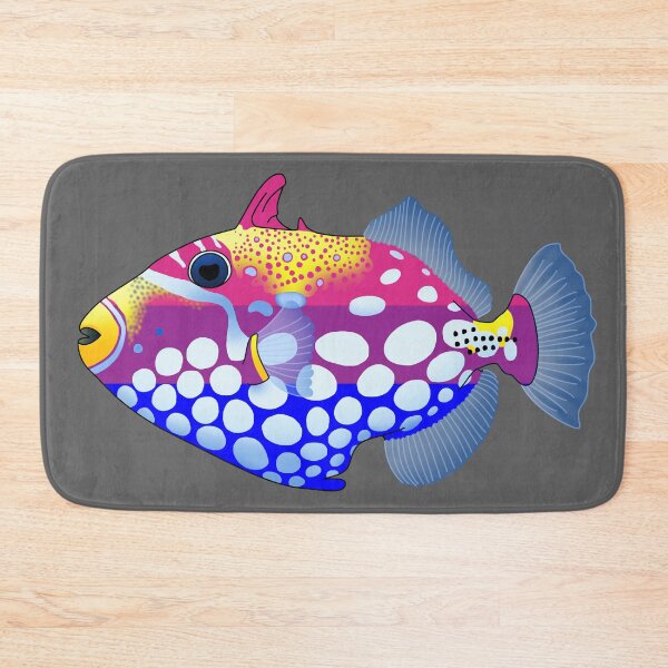 Item preview, Bisexual Clown Triggerfish designed and sold by Zia Frazier.