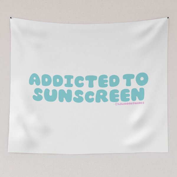 Item preview, Addicted to sunscreen, Sunscreen Queen, sunscreen everyday, wear your SPF, v23 | @lilsboobthangs designed and sold by lilsboobthangs.