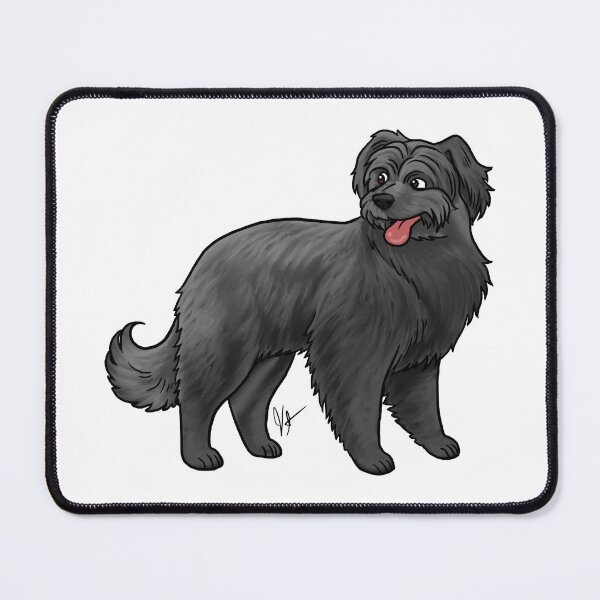 Item preview, Pyrenean Shepherd - Black designed and sold by Jennifer Stolzer.